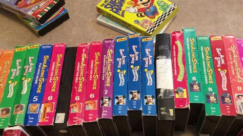 My Disney Sing Along Songs Vhs Collection Youtube | The Best Porn Website