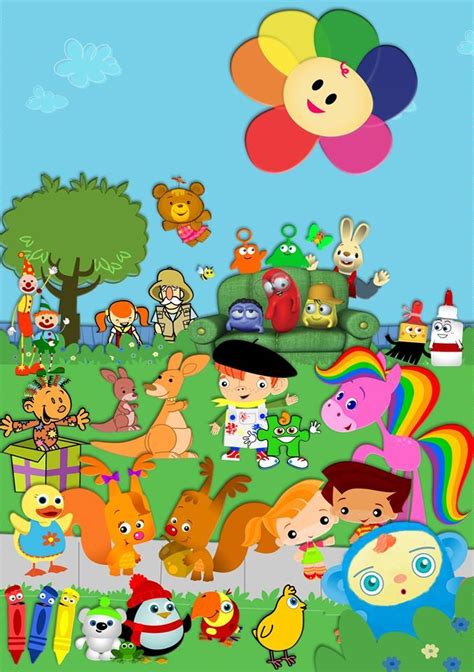 Introducing Baby first T.V. characters!! I'll name a few for you guys ...