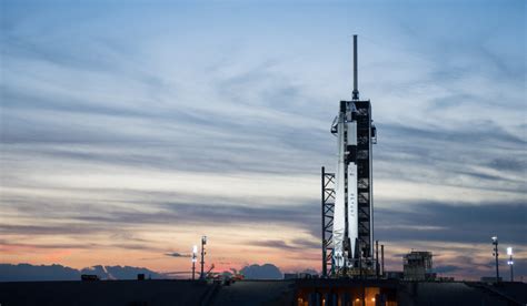 Demo-1: SpaceX Falcon 9 is Vertical at Launch Complex 39A – Commercial ...