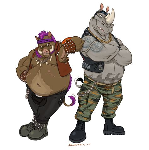 ArtStation - Bebop and Rocksteady