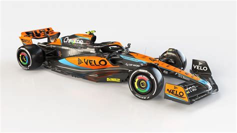 McLaren presents tweaked F1 livery for 2023 season