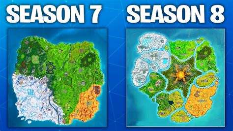 FORTNITE SEASON 8 MAP Revealed! (Fortnite) - YouTube