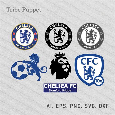 Chelsea Football Club Logo vector Set - MasterBundles