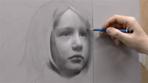 "Static" – Portrait Drawing of a Child, Part 4 of 5 - YouTube