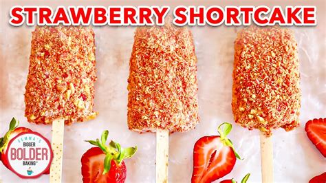 Strawberry Ice Cream Bar - A Delicious Summer Treat