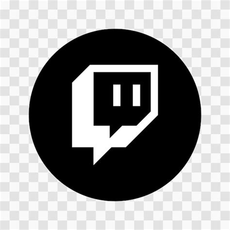 Twitch vector logo twitch vector icono logotipo social media en blanco ...