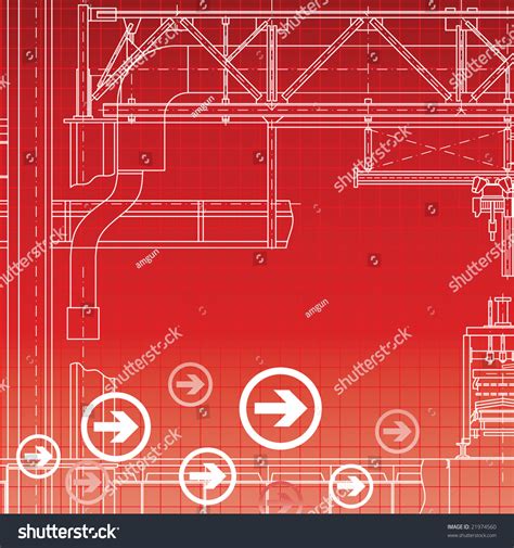 Industrial Background Vector Stock Vector (Royalty Free) 21974560