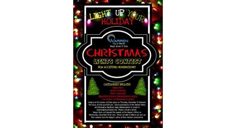 Christmas Lights Contest – #MIWarren