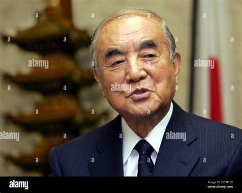 Prime minister yasuhiro nakasone japan hi-res stock photography and ...