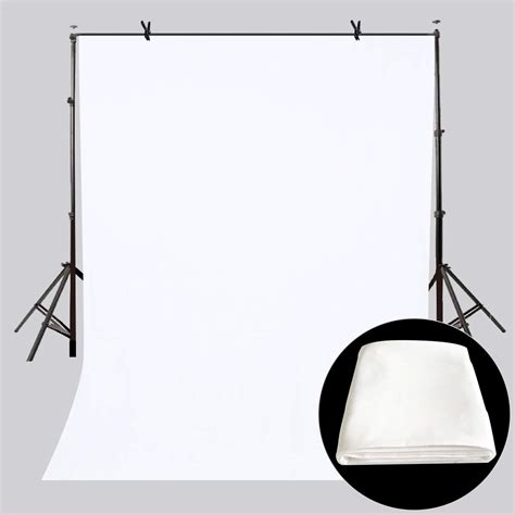 Buy LYLYCTY 5x7ft Backdrop White Screen Key Soft Pure White Studio ...