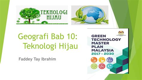 Produk Teknologi Hijau Di Malaysia - malayamri