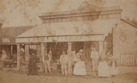 Thomas S. Fisher's Grafton Stores, Prince Street, Grafton, circa1871 ...