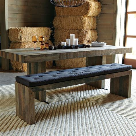 Emmerson™ Reclaimed Wood Dining Bench | west elm AU