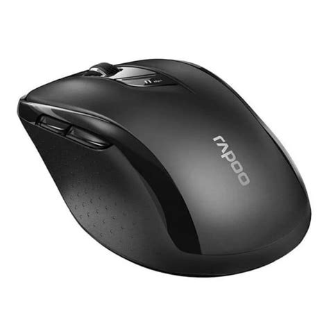 Rapoo M10 2.4G Wireless Optical Mouse - Black - The Computer Guy