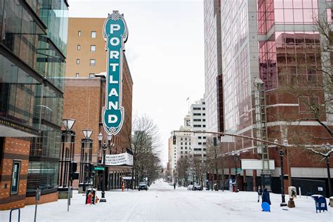 A Breathtaking Look at Portland in the Snow (Photo Album) | Oregon ...