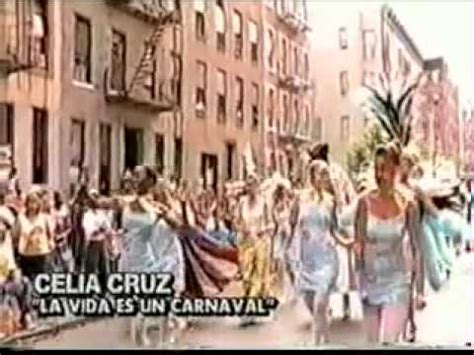 Celia Cruz La Vida Es Un Carnaval Video Original - YouTube