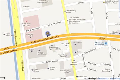 tomtax: RDO 51 Pasay City Map Location