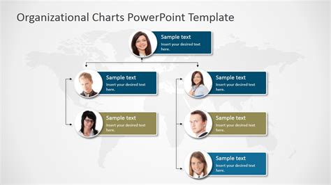 Organizational Chart Template Free Powerpoint