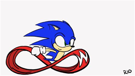 Modern Sonic Running Gif