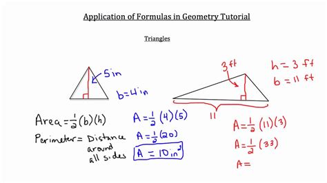 Geometry Formulas