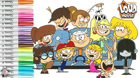 Loud House Nickelodeon Coloring Pages