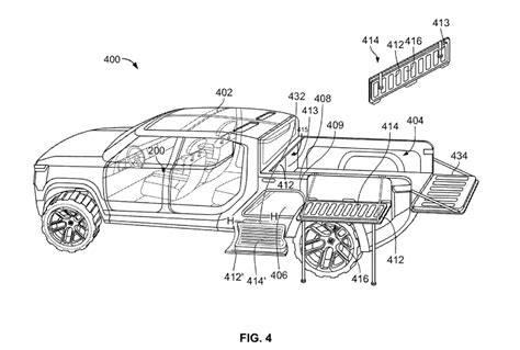 Rivian Files Patent for Innovative In-Bed Storage System for Electric ...