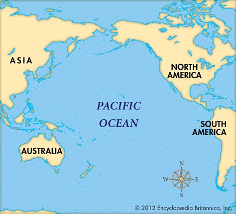 Pacific Islands On World Map