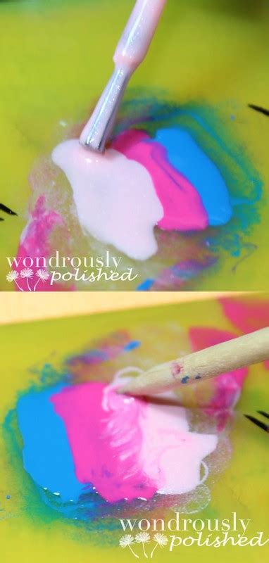 Gradient Nail Art · How To Paint A Gradient Nail · Nail Painting on Cut ...