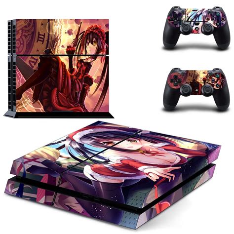 Cute Anime Girl PS4 Skins For Playstation 4 Controller Console Stickers ...