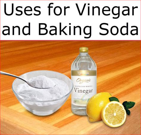 Uses for Vinegar and Baking Soda | Baking Soda Uses and DIY Home Remedies.