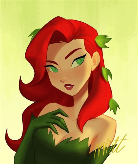 Poison Ivy, miacat miacat | Poison ivy cartoon, Poison ivy comic ...