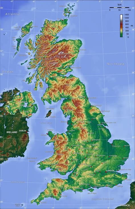 Geographical Map Of England - Amanda Marigold