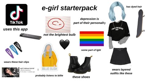 E-girl Starterpack : starterpacks