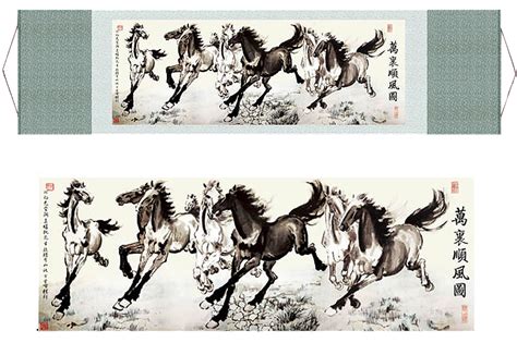 8 Horses Painting Feng Shui - Best Painting Collection