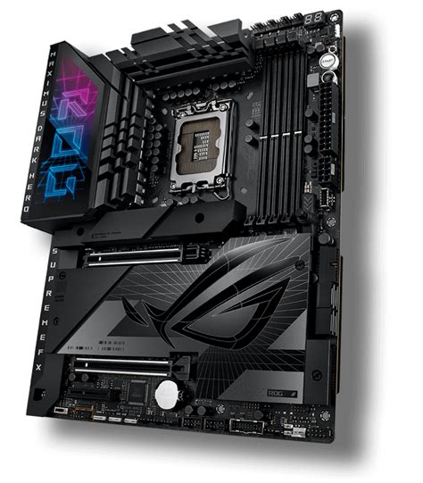 ASUS ROG MAXIMUS Z790 DARK HERO WIFI-7 DDR5 ATX Motherboard - Black ...