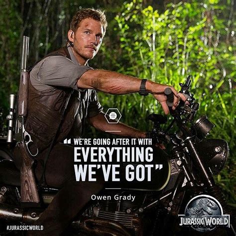 Jurassic World - Owen Grady on going after the I-Rex Jurassic World ...