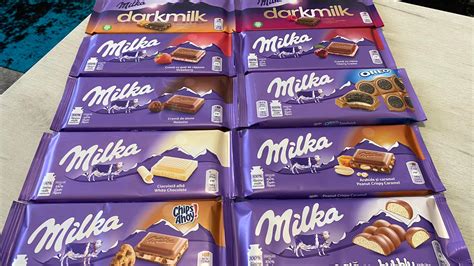 10 different flavors Milka Chocolate! : r/chocolate