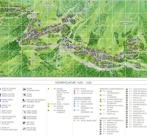 Courchevel 1850 - Piste-Maps - A Skiers Guide