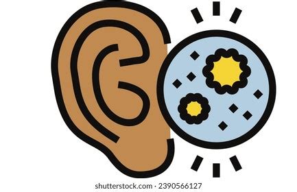 Menieres Disease Causes Ear Symptoms Like Stock Illustration 2390566127 ...