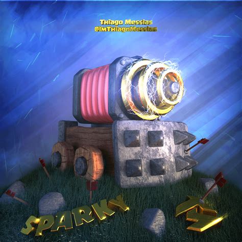 [ART] Sparky! : ClashRoyale