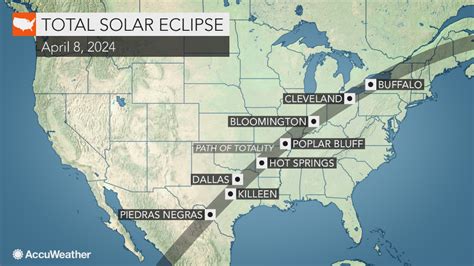 D Sean Long: Solar Eclipse 2024 Path Of Totality Times