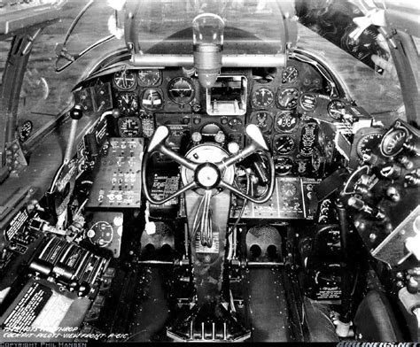 Northrop P-61 Black Widow Cockpit. What...no cup holders? | Caças ...