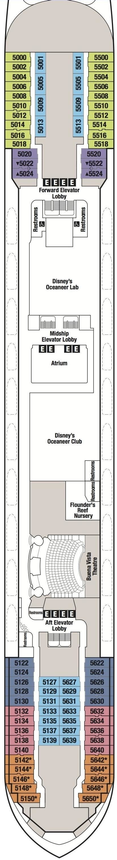 Disney Wonder Deck Plans