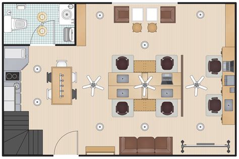 Call Center Office Layout Floor Plan - floorplans.click