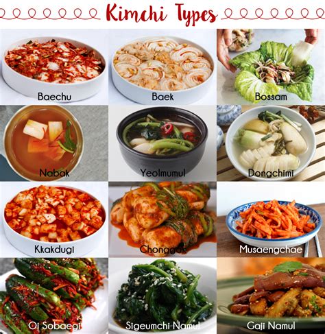 Image result for types of kimchi | Vegan kimchi, Korean side dishes ...