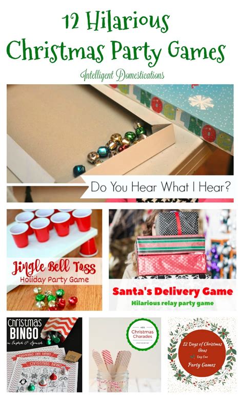 12 Hilarious Christmas Party Games That Your Family Will Love!