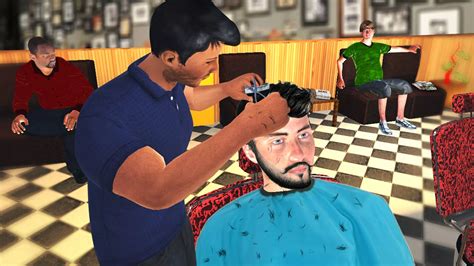 barber shop hair salon crazy hair cutting games 3d - dustin-boyington