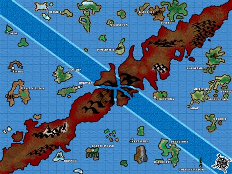 Mapa De One Piece