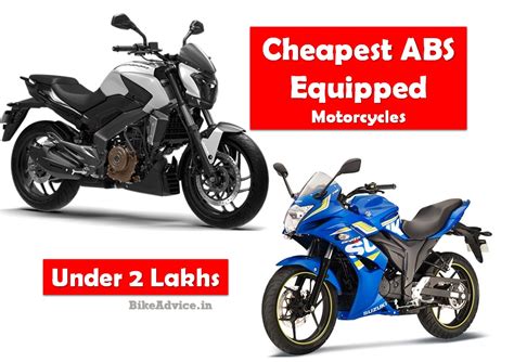 Cheapest ABS Motorcycles in India Under 2 Lakhs: List with Types of ABS