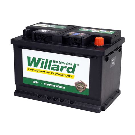 Willard 652 SMF Battery – Global Batteries SA